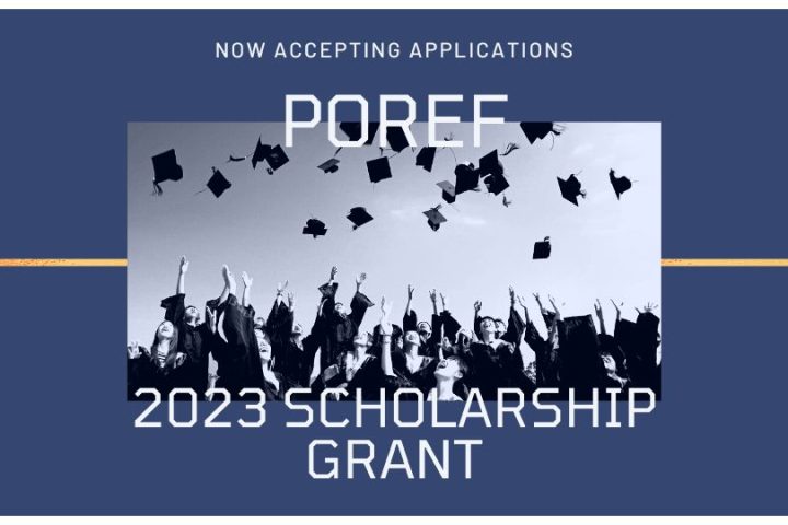 2023 POREF Scholarship Grant Application